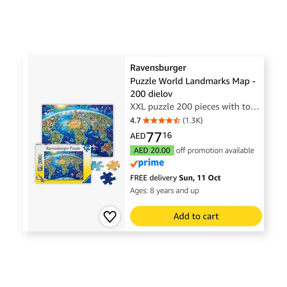 Ravensburger World Puzzle